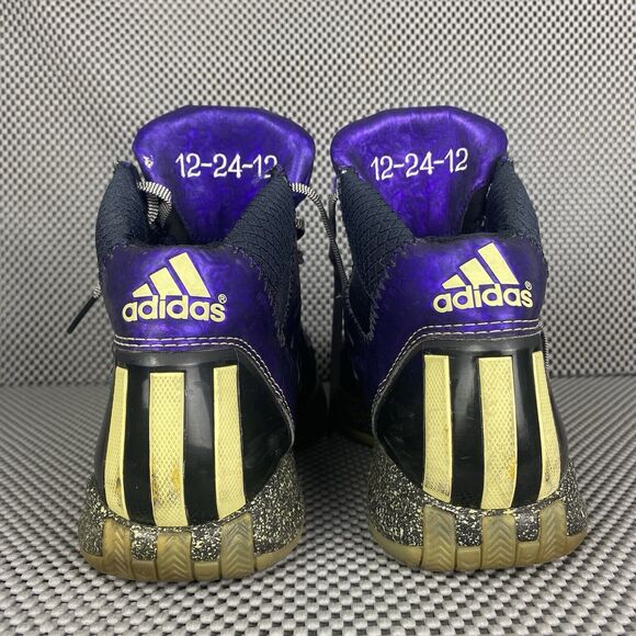 Adidas D Rose 3 \'Night Before Christmas Basketball Shoes Mens Size 10 Purple main image 6